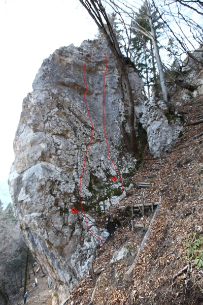 Urbas Rock - sector B, routes: 18, 19